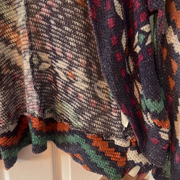 colorful knitted cardigan - Picture 3 of 6